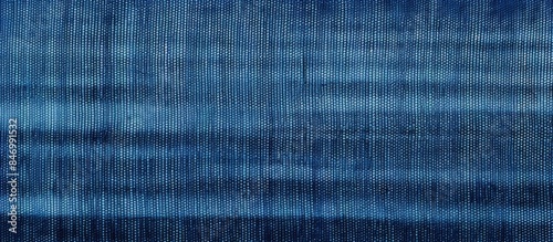 Blue fabric with pattern se...