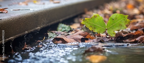 Close-up view of a fallen l...