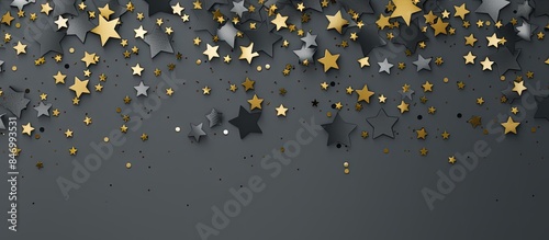 Golden stars illuminate aga...