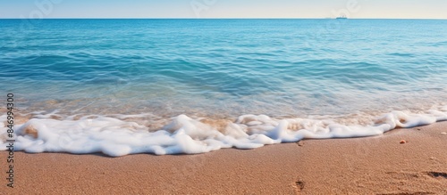 A view of the shoreline at ...