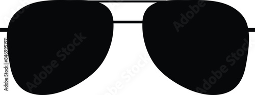 Sunglass isolated black set icon. Vector illustration summer glasses on white background. Vector black set icon sunglass