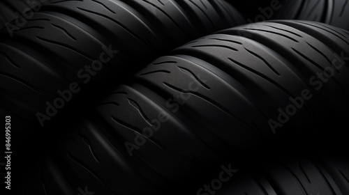 Pattern Background Abstract Image, Black Rubber, Tires, Texture, Wallpaper, Background, Cell Phone Cover and Screen, Smartphone, Computer, Laptop, Format 9:16 and 16:9 - PNG