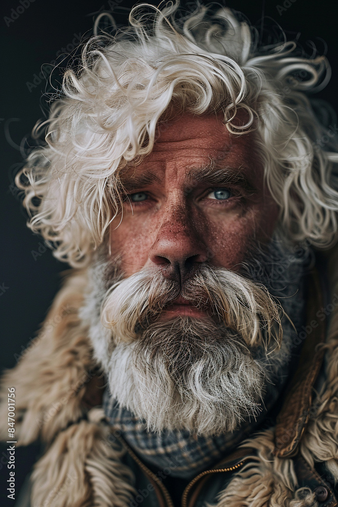 Highly stylized photographs of dog owners looking like their dogs. Highly stylized photographs of dog owners looking like their dogs.