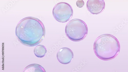 Metaball animation transforming liquid blobs. 3D Abstract Colorful Metaballs in the background. in 4K Ultra-HD. a seamless, looped 3D animation and an alpha matte.