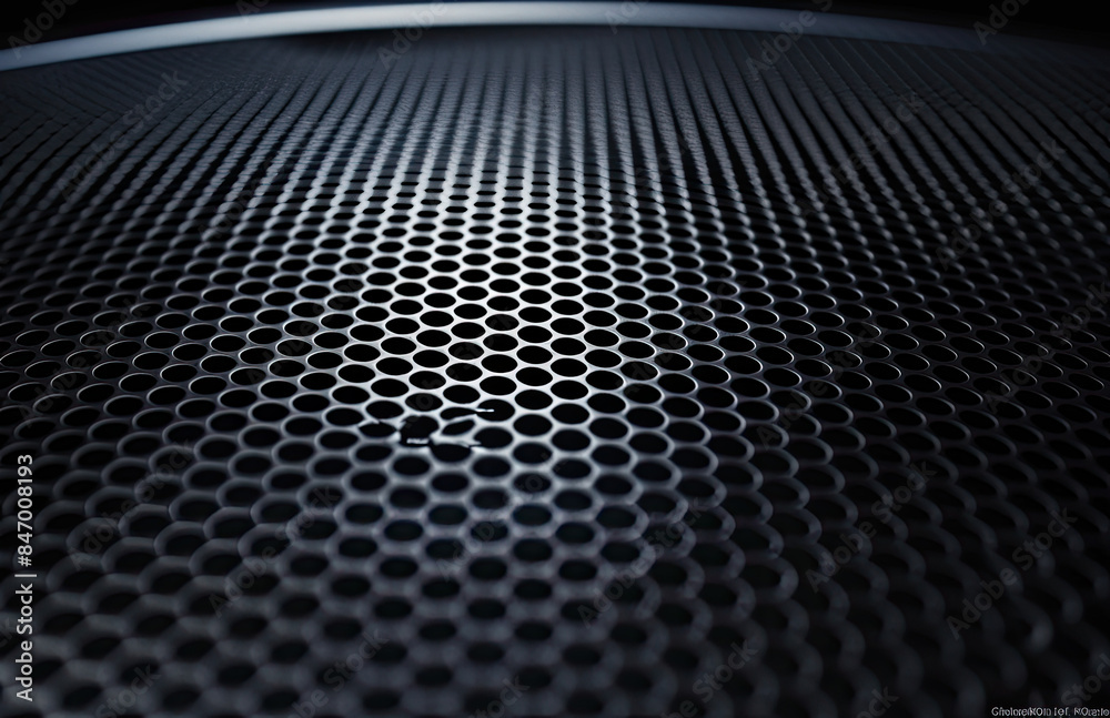 A closeup of carbon nanotubes on the floor, creating an abstract pattern with circular holes and dark tones. Craeted with Ai A closeup of carbon nanotubes on the floor, creating an abstract pattern with circular holes and dark tones. Craeted with Ai