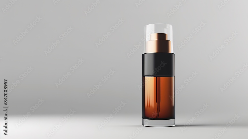 Elegant cosmetic bottle for graphic design Elegant cosmetic bottle for graphic design