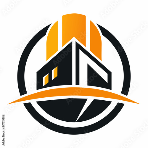 Unique and Professional Construction Company Logo Design
