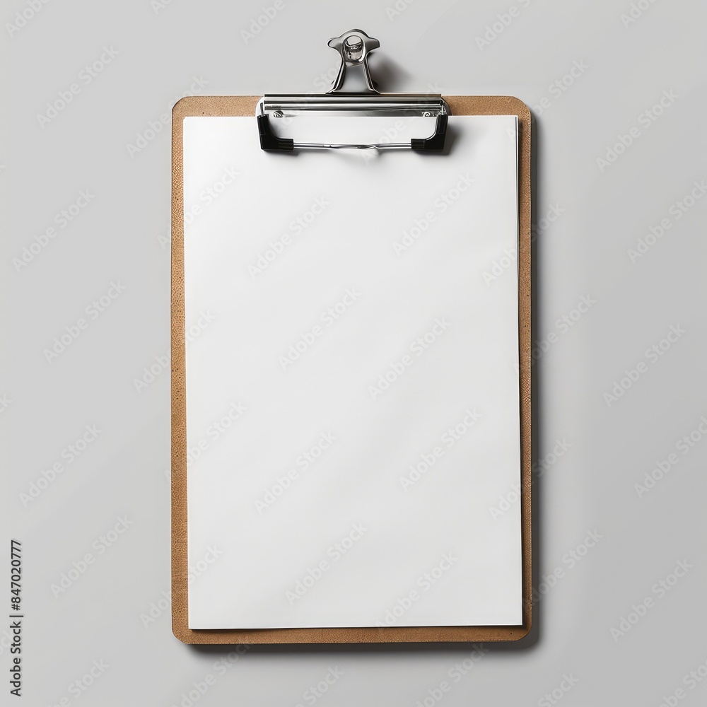 Blank Paper Clipboard on Isolated Transparent Background - A Perfect Visual Aid for Business and Education Blank Paper Clipboard on Isolated Transparent Background - A Perfect Visual Aid for Business and Education