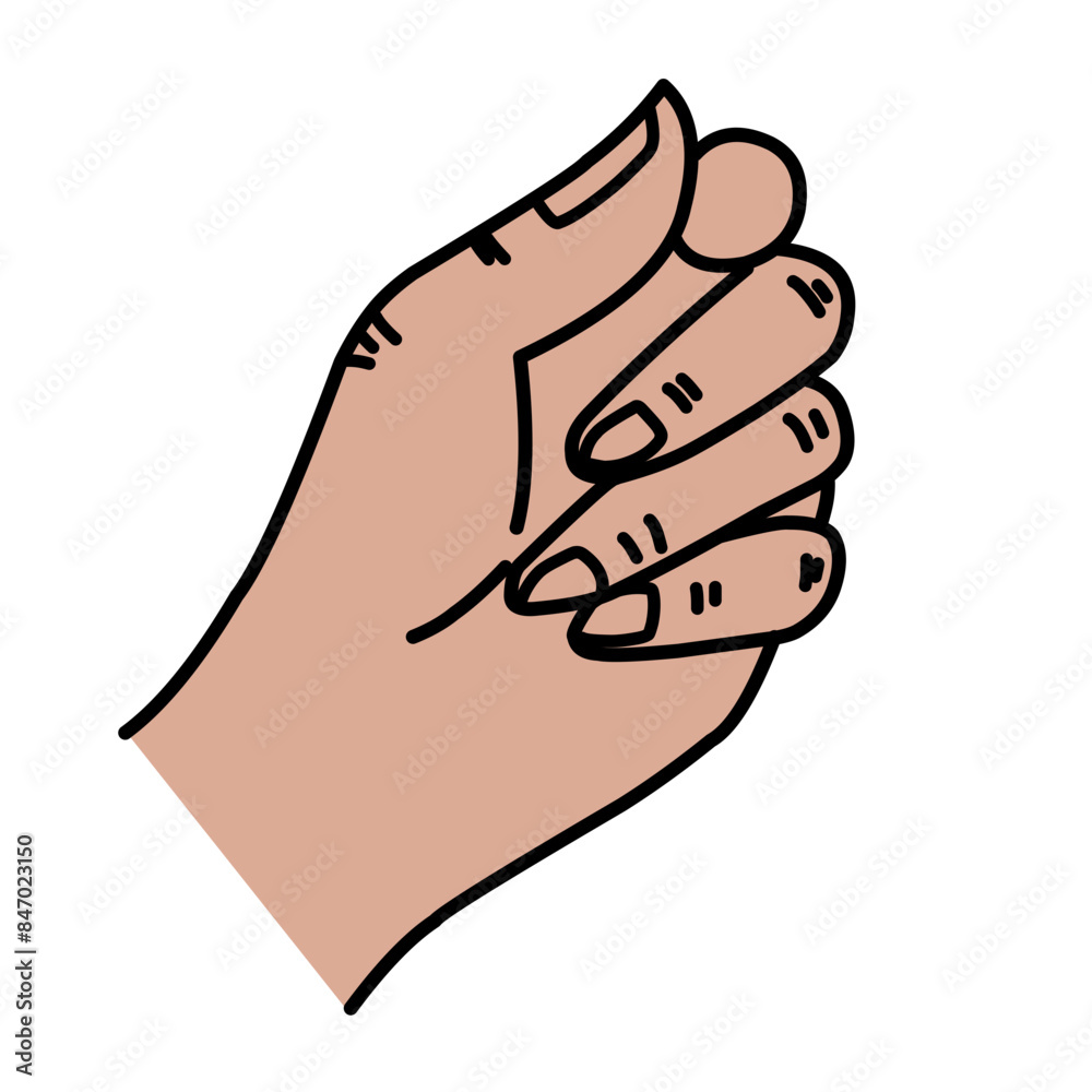 Hand Vector Illustration Hand Vector Illustration