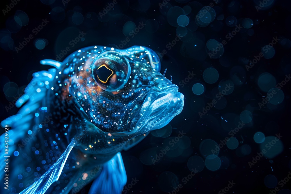 Mysterious luminous inhabitants of the deep sea Mysterious luminous inhabitants of the deep sea