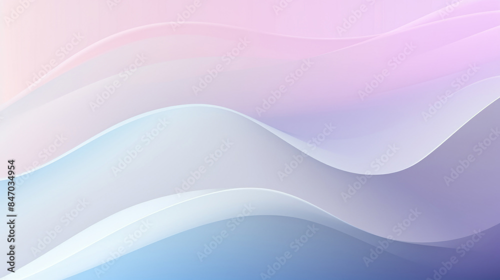 Abstract wavy soft gradient pastel background in glassmorphism style Abstract wavy soft gradient pastel background in glassmorphism style