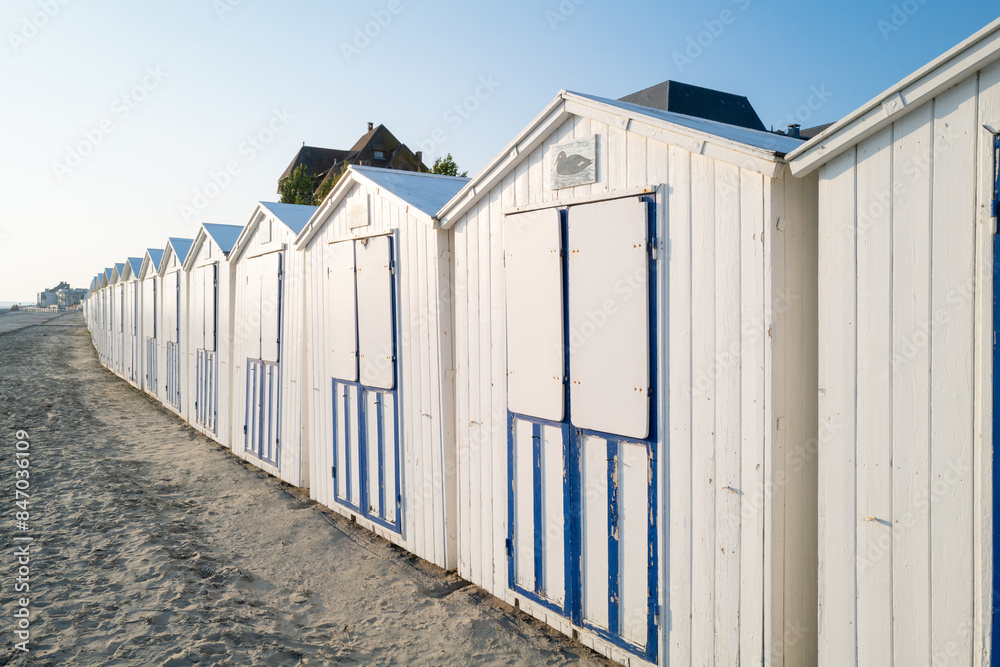 changing cabins on the beach changing cabins on the beach