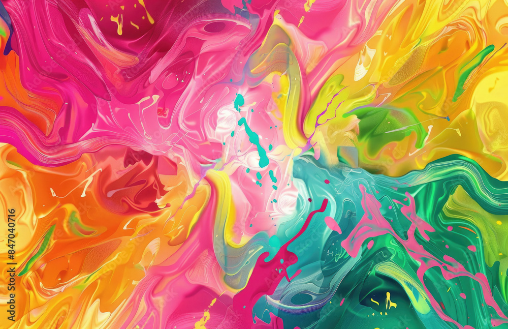 Fototapeta premium Watercolor background for graphics use. Created with Ai