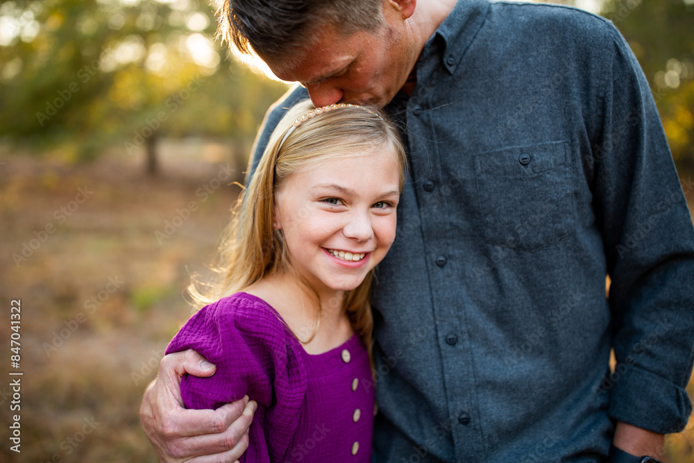 Loving Father and Daughter Loving Father and Daughter