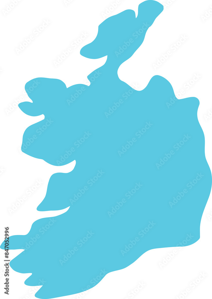 drawing of ireland map. drawing of ireland map.