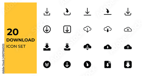 Download icon set 