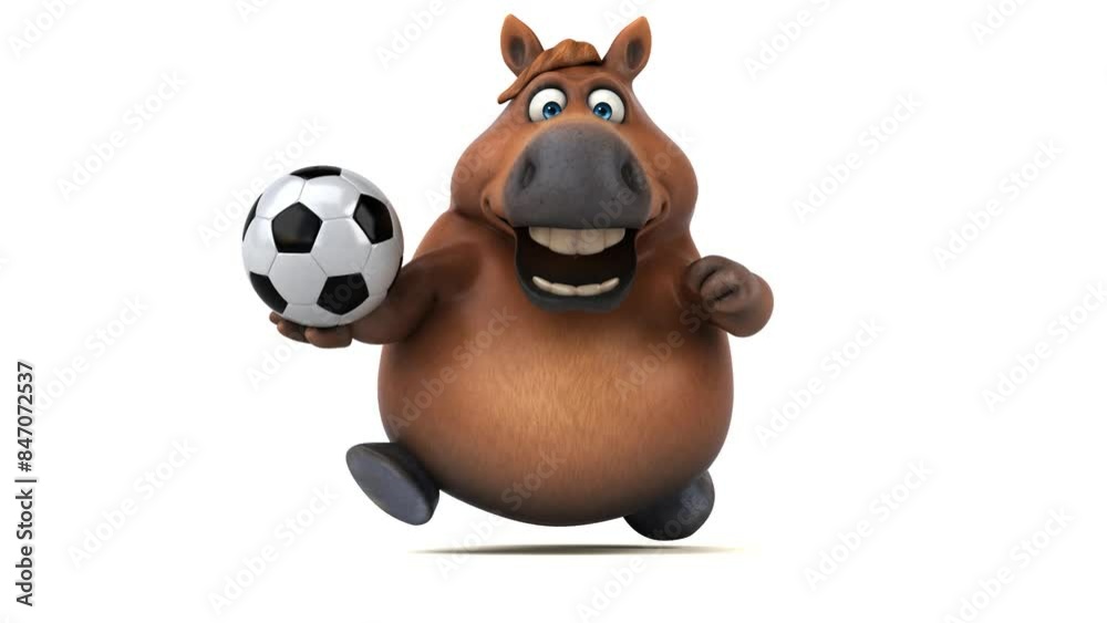 Fun horse - 3D Animation Fun horse - 3D Animation