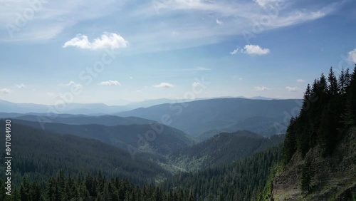 panorama of the mountains