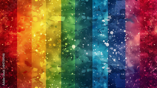 abstract colorful background with bubbles