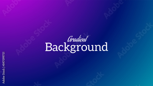 Gradient background blue purple and pink, for technology marketing background etc photo