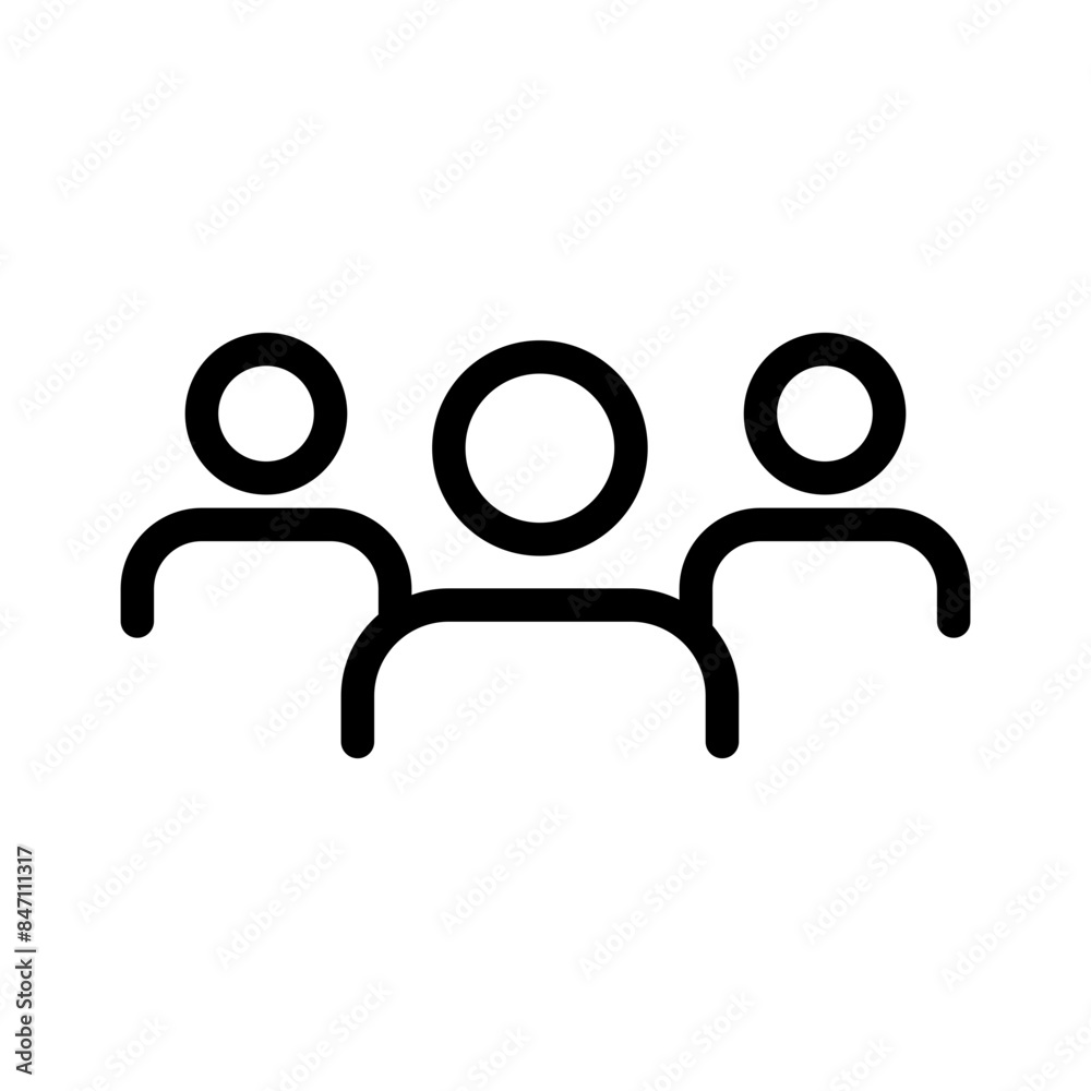 Community Icon Perfect for Social and Group Illustrations Community Icon Perfect for Social and Group Illustrations