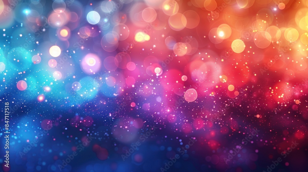 Abstract Colorful Bokeh Background Abstract Colorful Bokeh Background