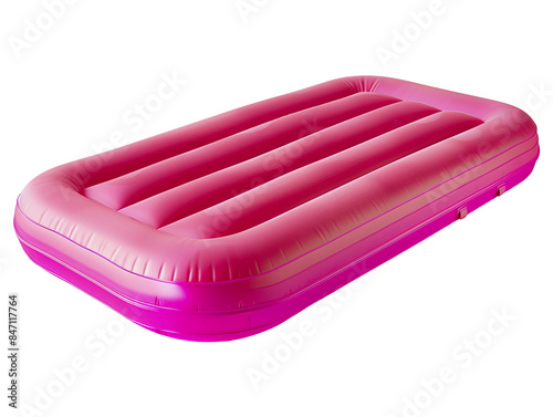 Inflatable pool mattress