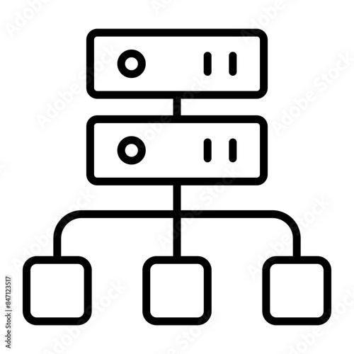 Proxy Vector Line Icon