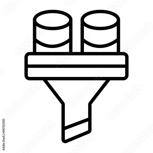 Filters Vector Line Icon