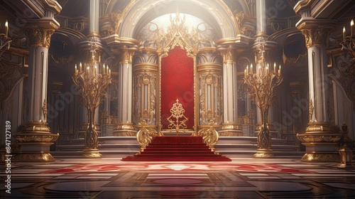 The church of the holy sepulchre. AI generated art illustration.