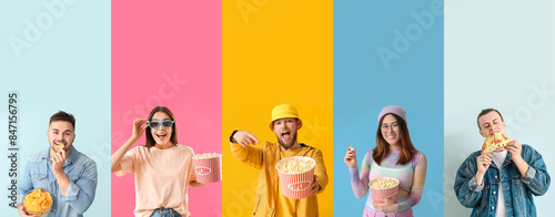 Group of young people with ...