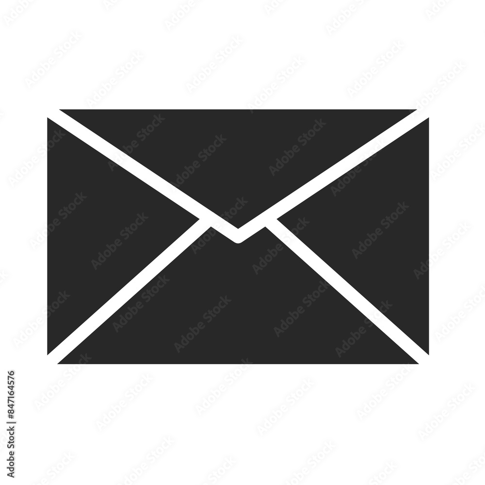 mail Simple Line icon Vector Design illustration on white transparent background mail Simple Line icon Vector Design illustration on white transparent background
