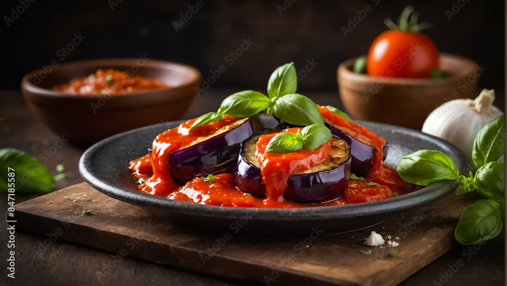 Italian style eggplant sauce Italian style eggplant sauce