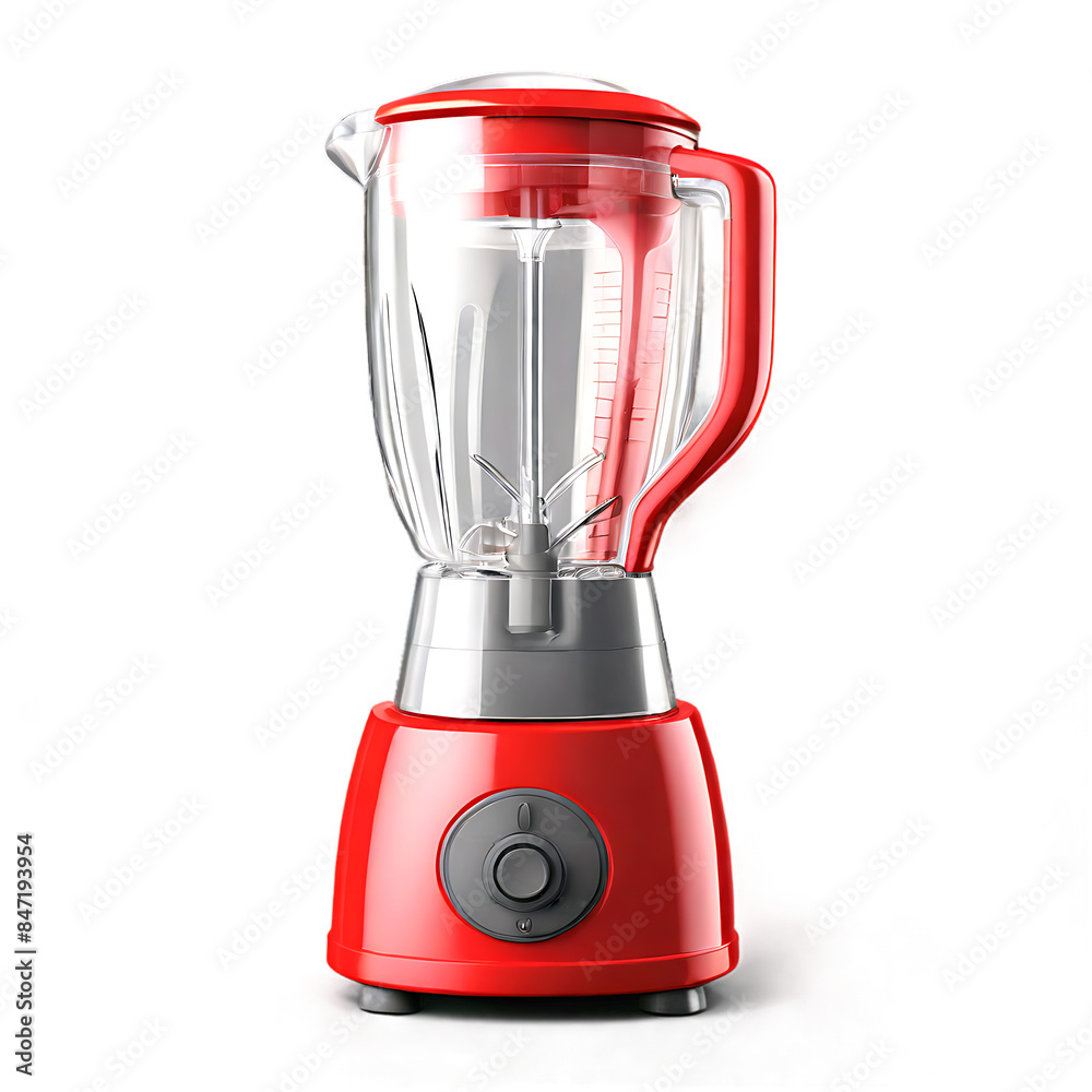 Electric blender isolated on a transparent background. Generative AI Electric blender isolated on a transparent background. Generative AI