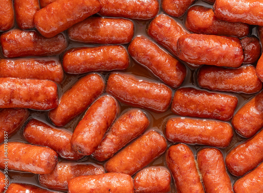 Mini Hotdogs In Sauce