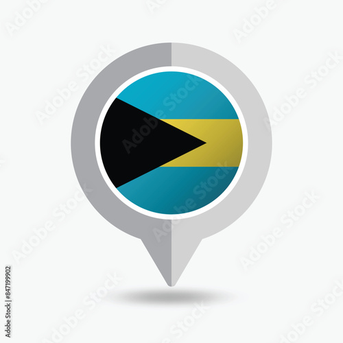 Bahamas Location Pin Icon Vector Illustration Free Download Bahamas Location Pin Icon Vector Illustration - GFXLoad