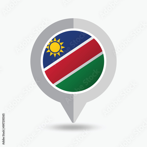 Namibia Location Pin Icon Vector Illustration Free Download Namibia Location Pin Icon Vector Illustration - GFXLoad