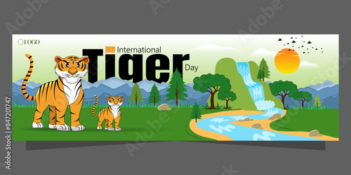 Tiger Day, celebrated on July 29th, is dedicated to raising awareness about tiger conservation and the urgent need to protect these endangered big cats.