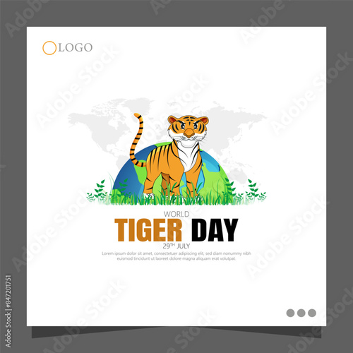 Tiger Day, celebrated on July 29th, is dedicated to raising awareness about tiger conservation and the urgent need to protect these endangered big cats.