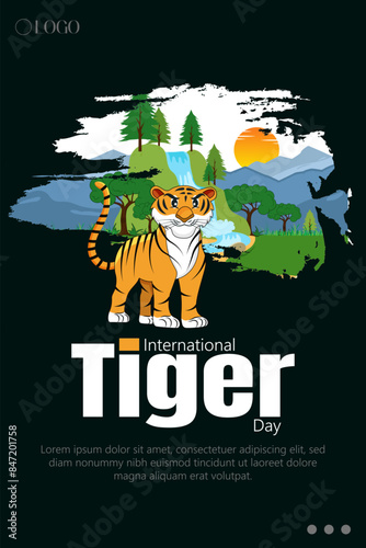 Tiger Day, celebrated on July 29th, is dedicated to raising awareness about tiger conservation and the urgent need to protect these endangered big cats.