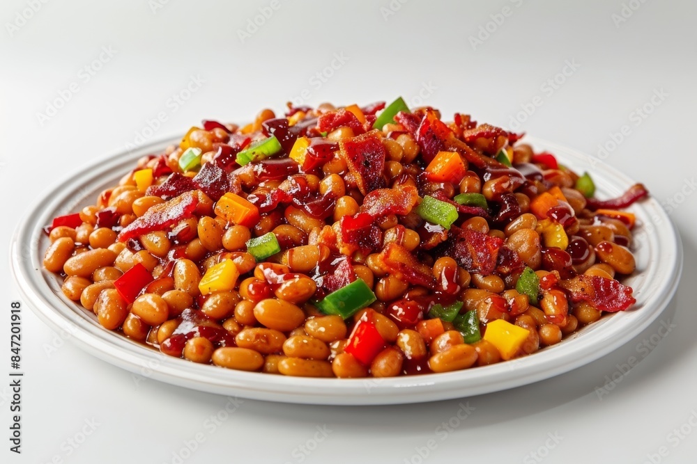 Savory Bad Girl Beans: Bacon & Bell Pepper Culinary Magic Savory Bad Girl Beans: Bacon & Bell Pepper Culinary Magic