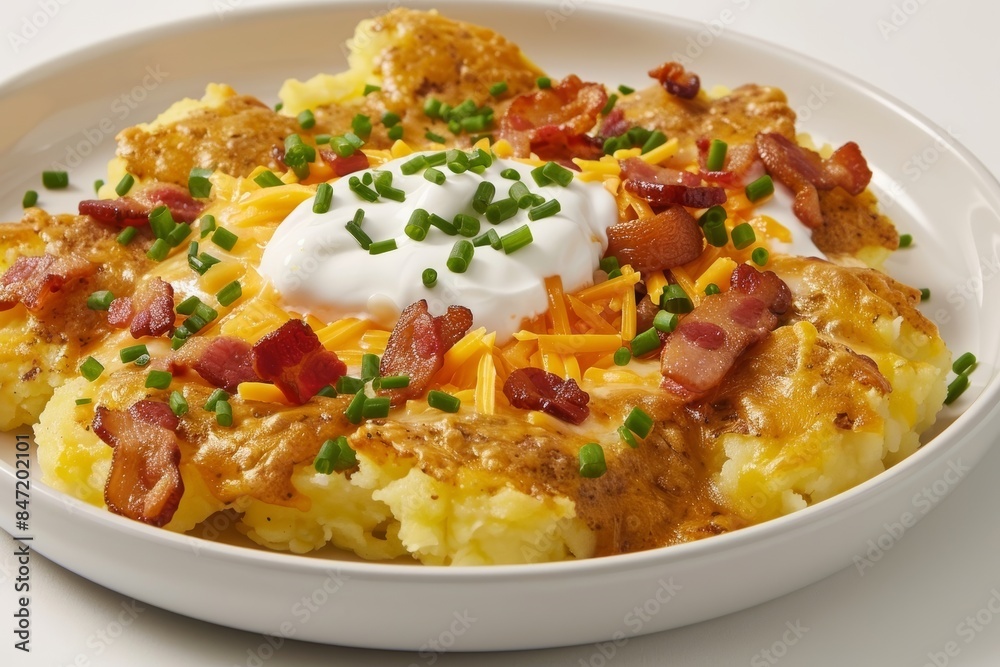 Bacon and Cheese Smashed Potatoes: A Culinary Masterpiece Bacon and Cheese Smashed Potatoes: A Culinary Masterpiece