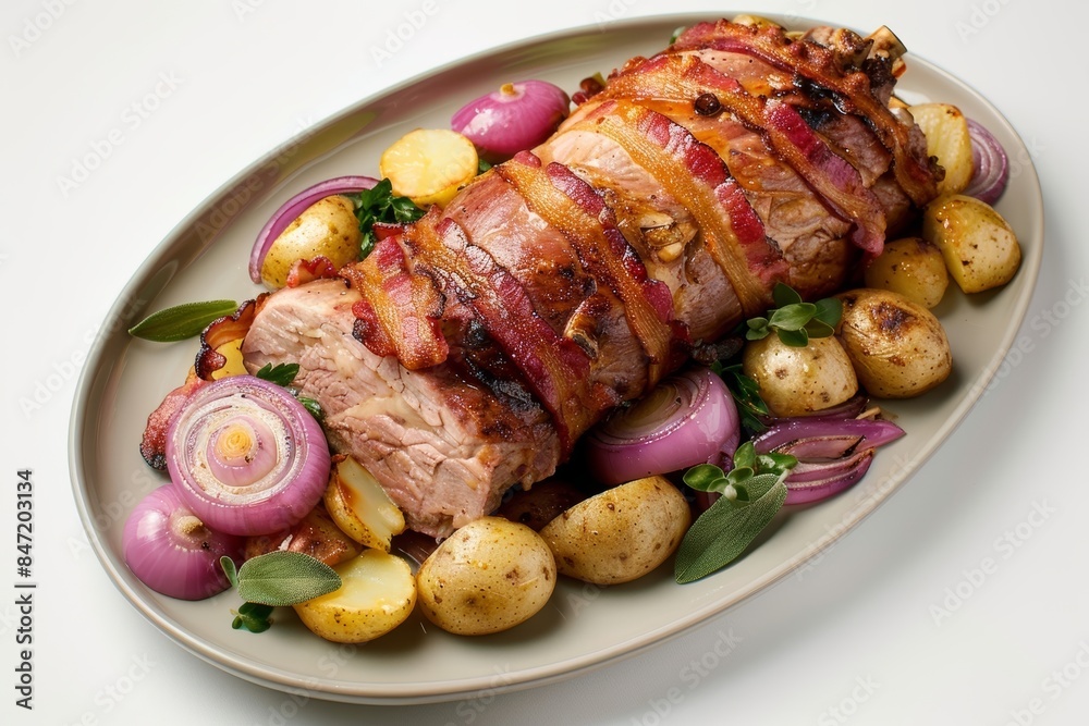 Pork Roast with Golden-Brown Exterior Pork Roast with Golden-Brown Exterior