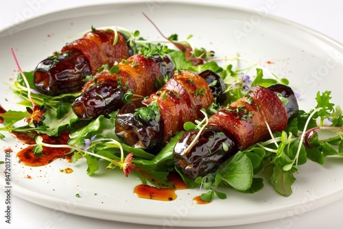Elegant Bacon-Wrapped Dates with Chorizo and Manchego
