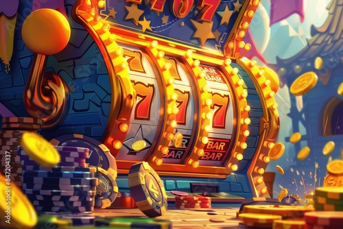 A big win 777 jackpot banne...