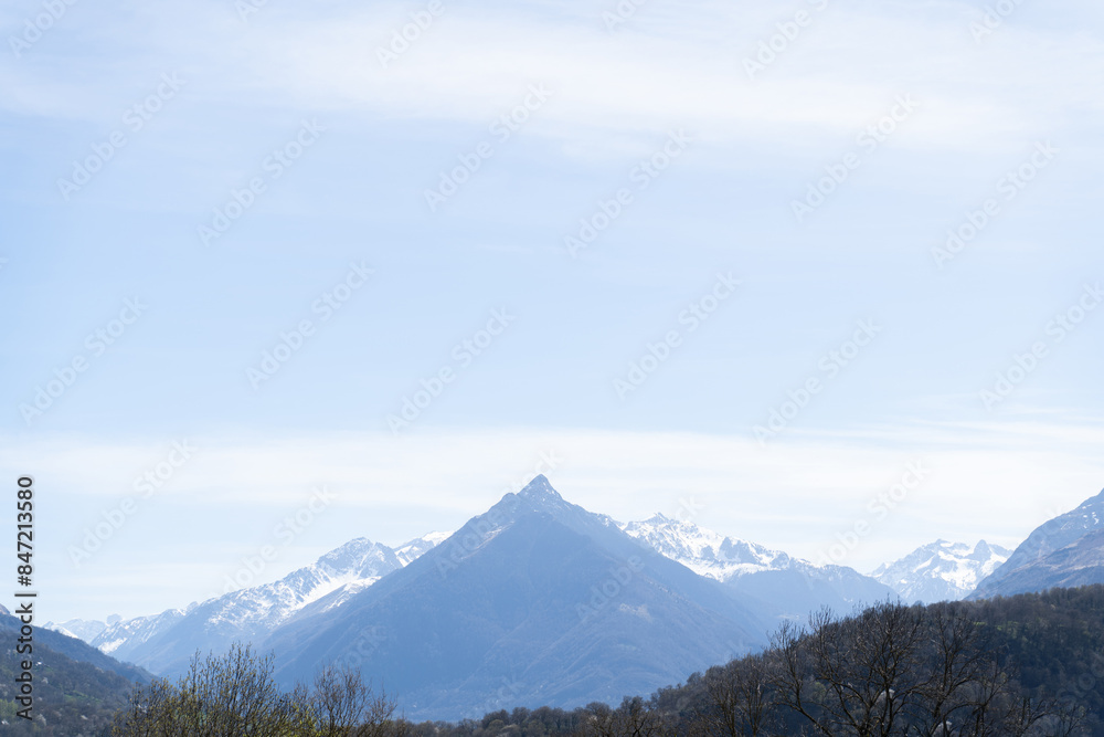 Mountain peak Mountain peak