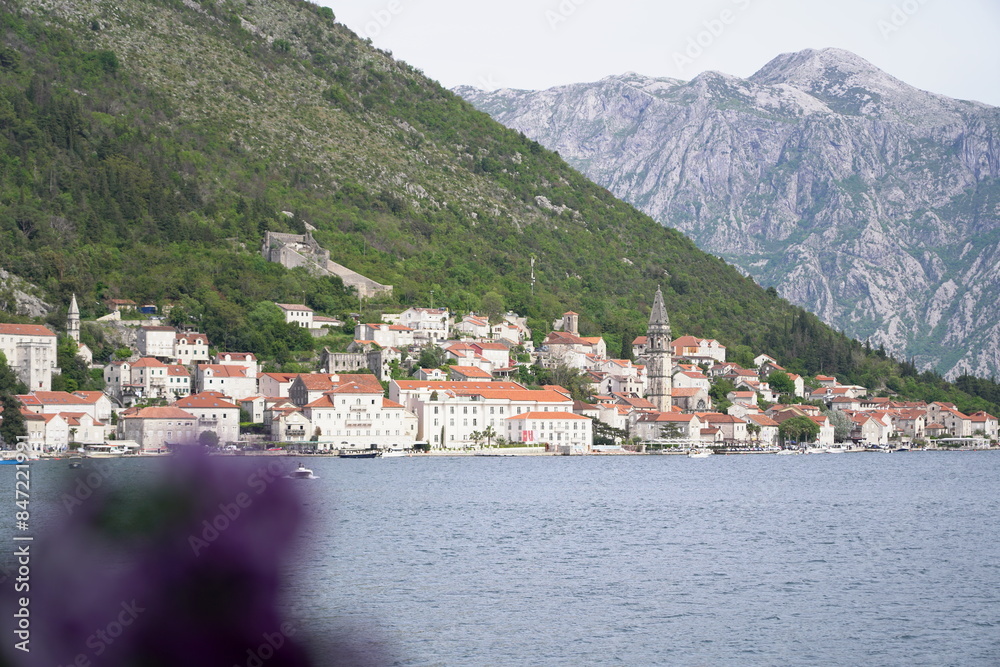 view of kotor bay country view of kotor bay country