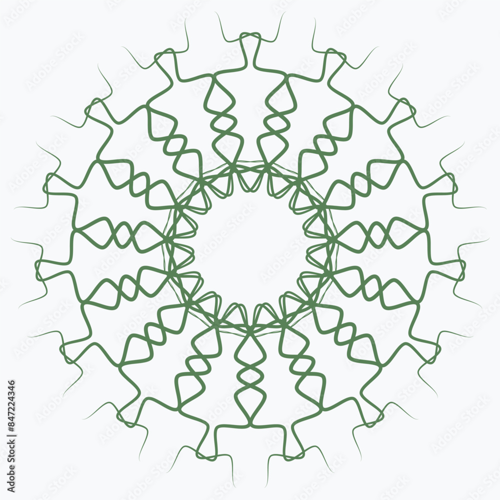 Pattern element on a white background. The vector image can be used as a fine art decoration. Pattern element on a white background. The vector image can be used as a fine art decoration.