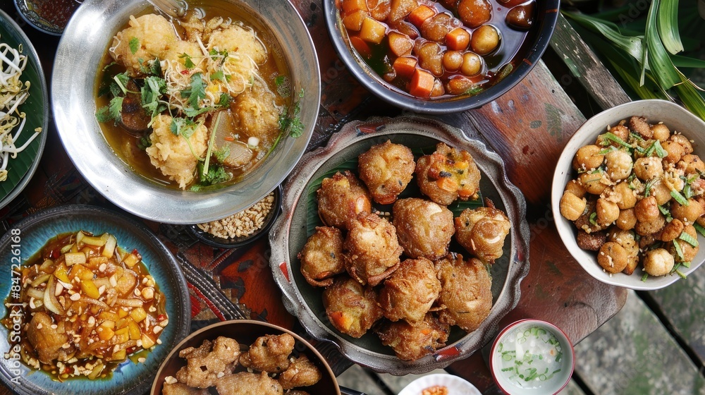 Fried Rendang Soup Fried Noodles Fried Rice Banana Fritters Vegetable Fritters Tofu Rissoles Tempeh Fried Rendang Soup Fried Noodles Fried Rice Banana Fritters Vegetable Fritters Tofu Rissoles Tempeh