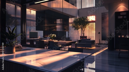 interior of restaurant